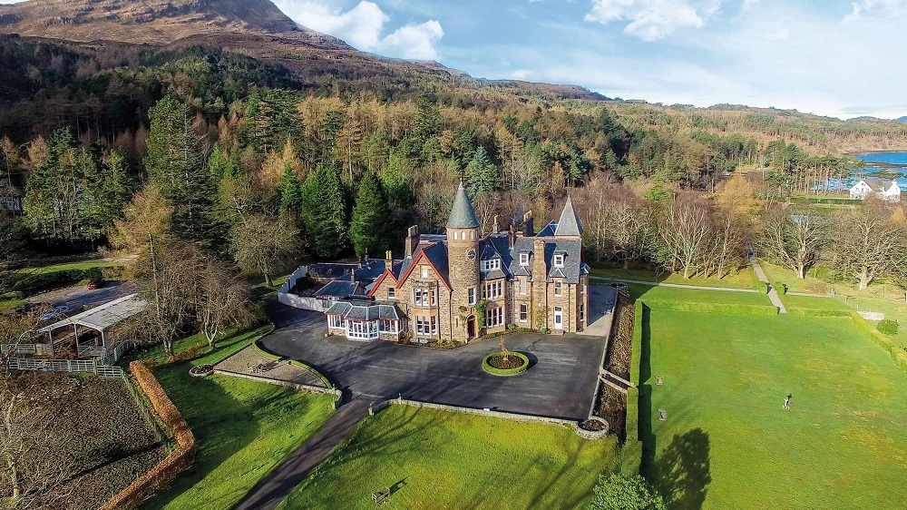 torridon hotel ecosse famille